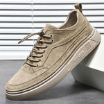 MEN'S CASUAL LACE-UP FASHIONABLE WEAR-RESISTANT SNEAKERS 40053722S