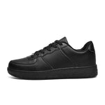 MEN'S SIMPLE SOLID COLOR LACE UP CASUAL SHOES 95770826YL