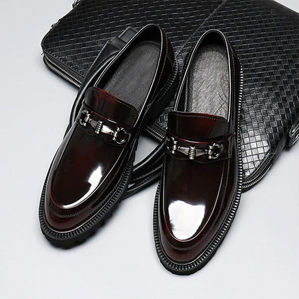 MEN'S SLIP-ON ELEGANT HORSEBIT DRESS SHOES 98533439S