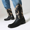 MEN'S ROOT EMBROIDERED WESTERN HIGH TOP BOOTS 15046064YL