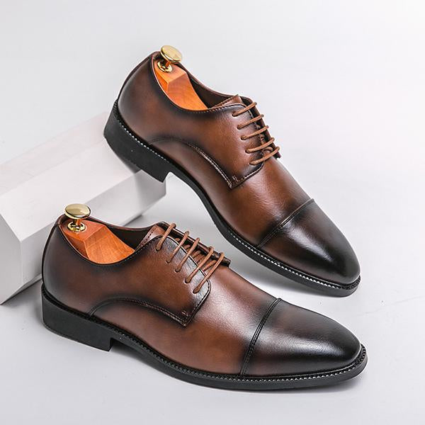 MEN'S BUSINESS LACE-UP GENTLEMAN DERBY SHOES 58419596S