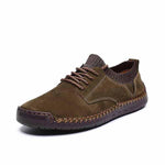 MEN'S LACE UP CASUAL LEATHER SHOES 24914376YL