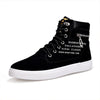 MEN'S CASUAL LETTER HIGH TOP CANVAS SHOES 34738690S