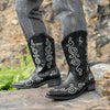 MEN'S CHUNKY HEEL MID-CALF COWBOY BOOTS 15977415YL