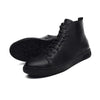 MEN'S SOLID COLOR LACE UP DAILY CASUAL BOOTS 55012906YL