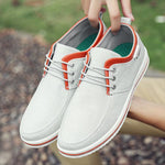 MEN'S LACE-UP DAILY CASUAL SPORTS CANVAS SHOES 60787990S