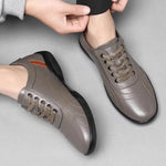 MEN'S SOFT-SOLED LACE-UP CASUAL SPORTS SHOES 18934054S