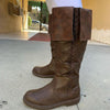 MEN'S RETRO SIDE STRAP THIGH-HIGH KNIGHT BOOTS 94619200S