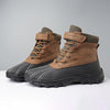 MEN'S CASUAL LACE-UP PLUSH COMBAT BOOTS 26534339S