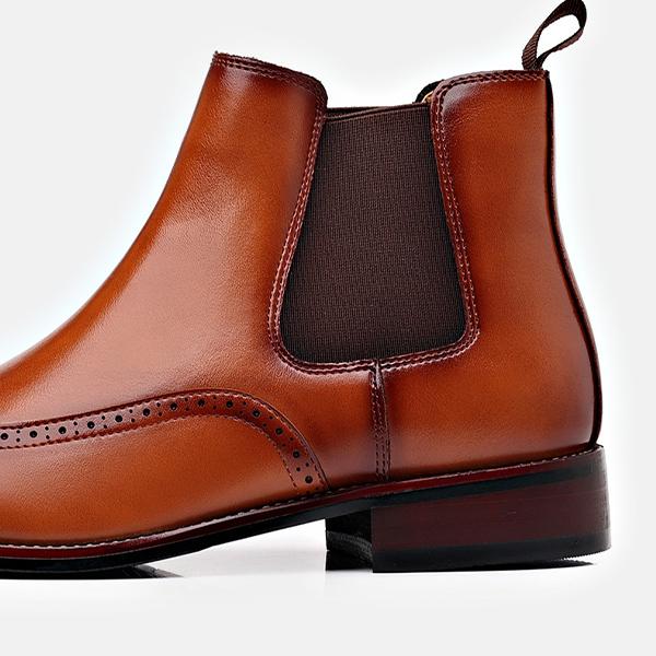 MEN'S BUSINESS BLOCK CHELSEA BOOTS 16661642YL