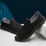 MEN'S SLIP-ON BREATHABLE RUBBER SOLE CASUAL SHOES 80490287S