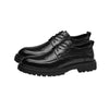 MEN'S STYLISH CASUAL LACE-UP GROOM SHOES 85351546S