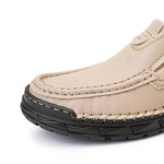 MEN'S OUTDOOR LEISURE DRIVING LEATHER SHOES 80158870YL