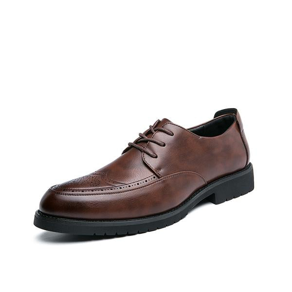 MEN'S BUSINESS DRESS CASUAL LEATHER SHOES 00036334YL