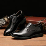 MEN'S BUSINESS FORMAL LACE-UP CASUAL SHOES 15445266S