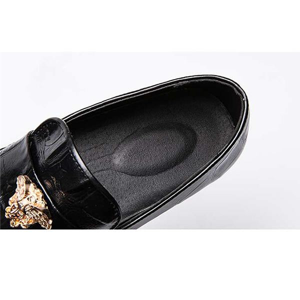 MEN'S RETRO ELEGANT LEATHER WEDDING SHOES 69588903YL