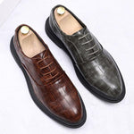 MEN'S DRESS OXFORD SHOES CLASSIC LACE UP FORMAL SHOES 19565949YL