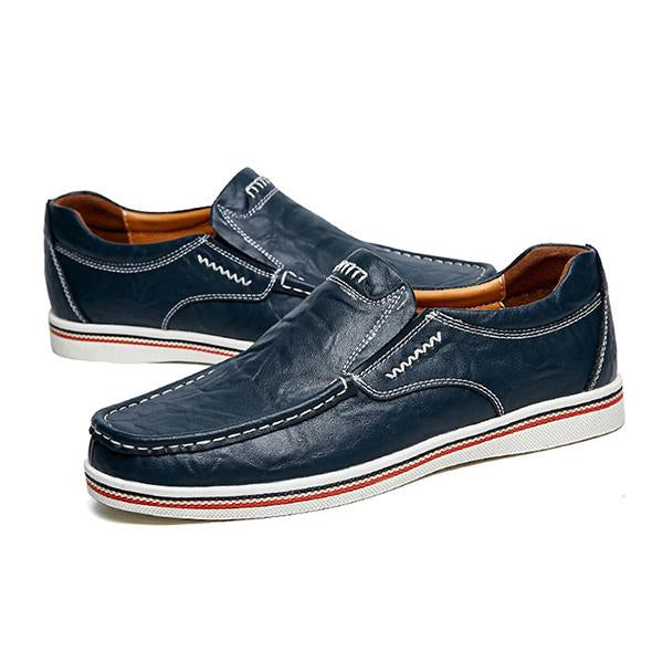 MEN'S CASUAL STITCHED SLIP-ON DRIVING SHOES 56898586S