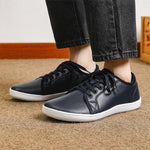 MEN'S WIDE TOE LIGHTWEIGHT SOFT SOLE LACE-UP CASUAL SHOES 52758901S