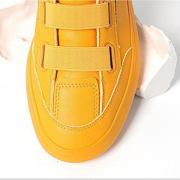 MEN'S SOFT-SOLED CASUAL LEATHER SHOES 20214345YL