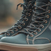 MEN'S LACE UP CASUAL CANVAS BOOTS 06347659YL