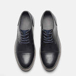 MEN'S RETRO LACE UP FORMAL LEATHER SHOES 60444988YL