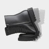 MEN'S FASHIONABLE SIDE ZIP FLAT CHELSEA BOOTS 88483038S