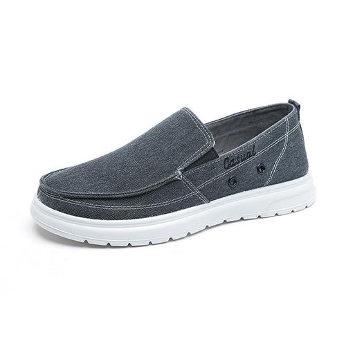 MEN'S DAILY SLIP-ON CASUAL CANVAS SHOES 36453925S