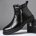 MEN'S STYLISH CHELSEA BOOTS WITH CONVENIENT SIDE ZIP 70293299S