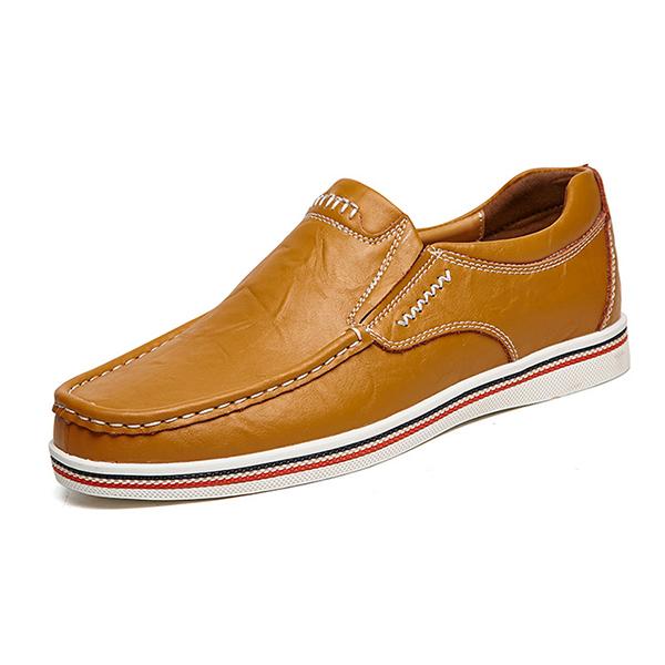 MEN'S CASUAL STITCHED SLIP-ON DRIVING SHOES 56898586S