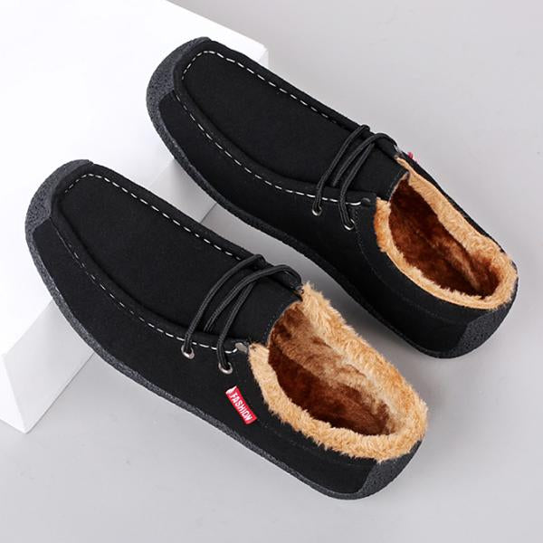 MEN'S CASUAL PLUSH LINED SLIP-ON DRIVING LOAFERS 43873069S