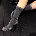 MEN'S COTTON THICKENED TOWEL MID-CALF SPORTS SOCKS 61620411S