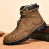 MEN'S CASUAL LACE-UP THICK SOLE WORK BOOTS 48635193S