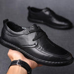 MEN'S SOFT LEATHER DRESS SHOES 80677457YL