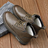 MEN'S WARM CASUAL HIGH TOP LACE UP BOOTS 56037250S