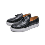 MEN'S STONE PATTERN SLIP-ON CASUAL SHOES 11449658S