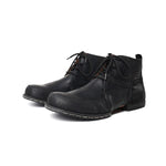 MEN'S CASUAL ROUND TOE ANKLE LACE-UP BOOTS 59536548S