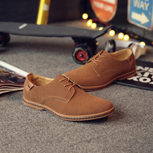 MEN'S BUSINESS LACE-UP CASUAL SHOES 83875563S