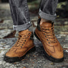 MEN'S RETRO LACE UP HIGH TOP SNEAKERS 87089315YL