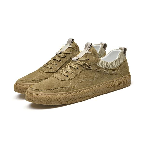 MEN'S RETRO LOW-TOP NUBUCK LEATHER SNEAKERS 56639711S