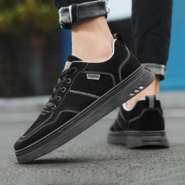 MEN'S STYLISH LACE-UP PLATFORM SNEAKERS 80398258S