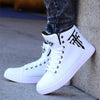 MEN'S CASUAL LACE-UP HIGH-TOP SNEAKERS 01118104S