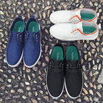 MEN'S LACE-UP DAILY CASUAL SPORTS CANVAS SHOES 60787990S