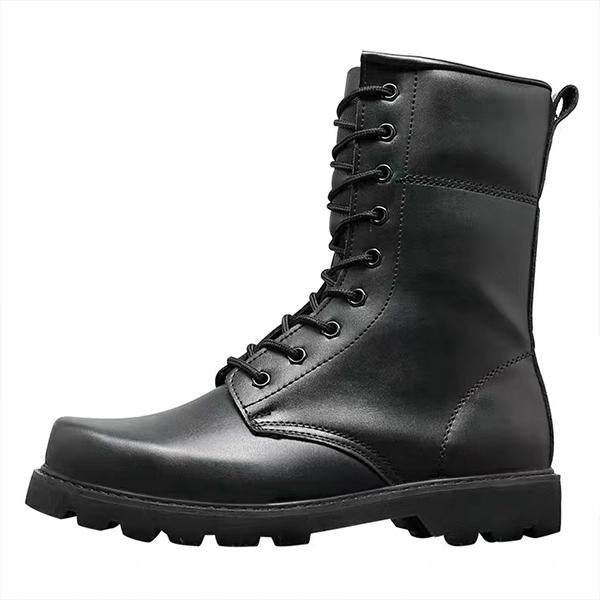 MEN'S STYLISH STEEL TOE HIGH TOP COMBAT BOOTS 41847628S