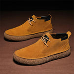 MEN'S SUEDE RETRO THICK SOLED LACE UP CASUAL SHOES 86292264YL