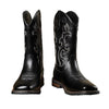 MEN'S SOLID COLOR EMBROIDERED COWBOY BOOTS 23229455YL