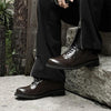 MEN'S STYLISH RETRO LACE-UP DERBY SHOES 13914967S