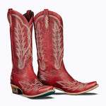 MEN'S RETRO WESTERN POINTED COWBOY KNIGHT BOOTS 13508165YL