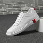 MEN'S SIMPLE LEATHER CASUAL SNEAKERS 52040348S