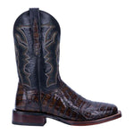 MEN'S RETRO SQUARE EMBROIDERED MID LENGTH BOOTS 73367778YL